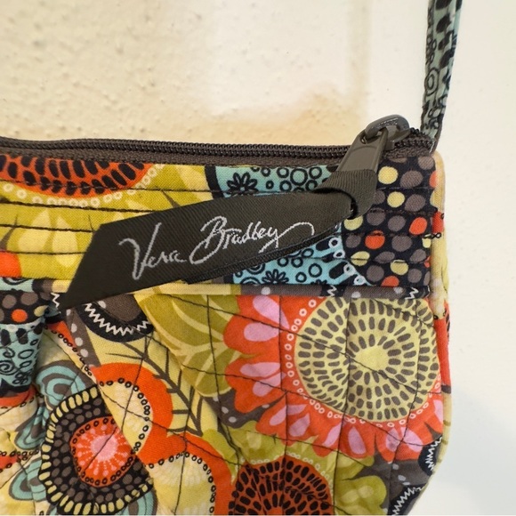 VERA BRADLEY Flower Shower Frannie Mini Crossbody Floral Adjustable Strap - Picture 11 of 14